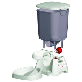 Dispensador De Agua Para Mascotas, Cuenco Automático Para Gatos, Perros,  Gran Fuente De Bebida 3.5l Gris con Ofertas en Carrefour