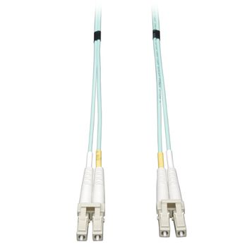 Tripp Lite N820-03m Cable Patch De Fibra Dúplex Multimodo 50/125 Om3 Lszh De 10gb (lc/lc), Aguamarina, 3m [9.84 Pies]