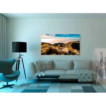 Fotomural Vinilo Paisaje Montañoso Niebla 350 X 250 Cm