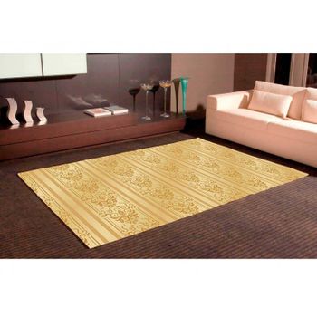 Alfombra Pvc Estampado Jacquard Vertical 95 X 95 Cm