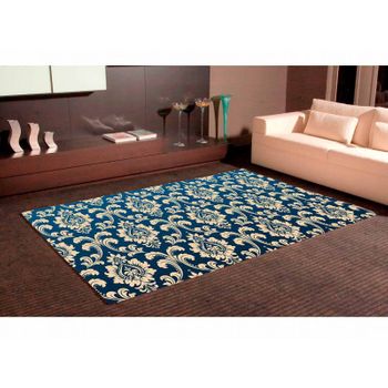 Alfombra Pvc Estampado Clásico Jacquard 95 X 165 Cm