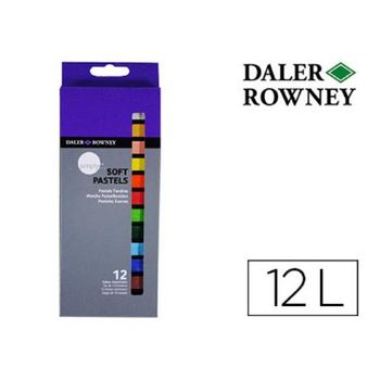 Lapices Pastel Oleo Daler Rowney Simply Suave Caja De 12 Colores Surtidos