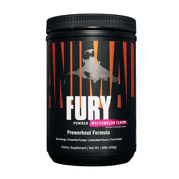 Universal Nutrition Animal - Fury 480 G - Aumenta El Rendimiento -  Sabor: Sandía