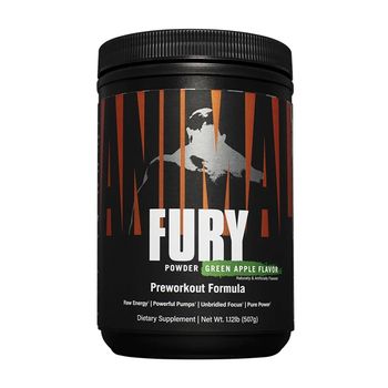 Universal Nutrition Animal - Fury 480 G - Aumenta El Rendimiento -  Sabor: Manzana