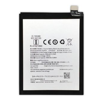 Bateria Compatible Oneplus 3t - Blp633 (3300mah) / Capacidad Original / Repuesto Nuevo Calidad Maxima / Envio Rápido / Teléfono