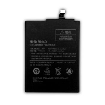 Bateria Compatible Xiaomi Bn40 - Xiaomi Redmi 4 Pro / Redmi 4 Prime / 4g (4000mah) / Capacidad Original / Repuesto Nuevo