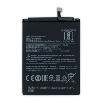 Bateria Compatible Xiaomi Bn44 - Xiaomi Redmi 5 Plus / Redmi Note 5 (4000mah) / Capacidad Original / Repuesto Nuevo Calidad