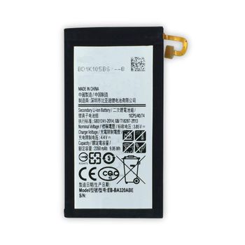 Bateria Compatible Samsung Galaxy A3 (2017) / A320f - Eb-ba320abe (2350mah) / Capacidad Original / Repuesto Nuevo Calidad