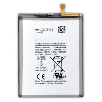 Bateria Compatible Samsung Galaxy A50 / A505f / Sm-a505f| Eb-ba505abn / Eb-ba505abu / 4000mah / Capacidad Original / Repuesto