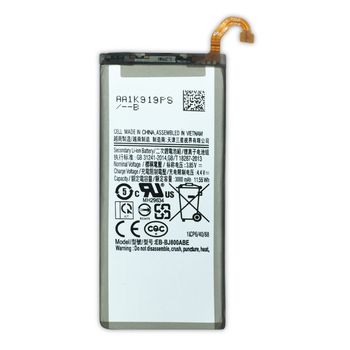 Bateria Compatible Samsung Galaxy A6 (2018) / Sm-a600 / J6 2018 / J600f- Eb-bj800abe (3000mah) / Capacidad Original / Repuesto