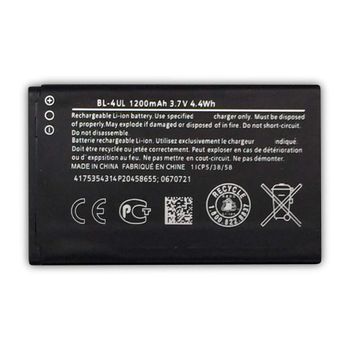 Bateria Compatible Nokia Bl-4ul - Nokia Asha 225 / 230 / 3310 (2017) / Rm-1011 / 1012 / 1126 / 1172 / Ta-1030 | 1200mah /