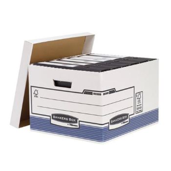 🎨 🖌 Caja Archivo Definitivo Q-Connect Folio Carton