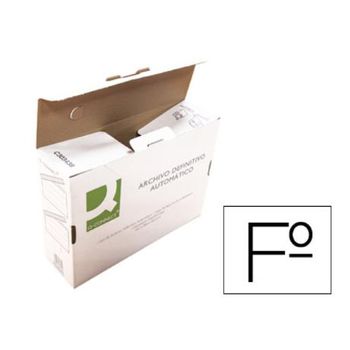 Caja Archivo Definitivo Plastico Liderpapel Marron 360x260x100 Mm — Firpack