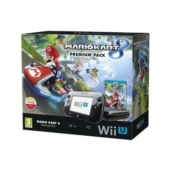 Consola Wii U Premium + Mario Kart 8