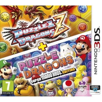 Z & Super Mario Puzzle & Dragons - Juego De Nintendo 3ds