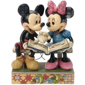 Figura De Disney - Enesco - Mickey Y Minnie