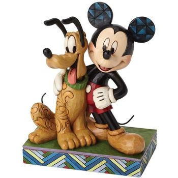 Figura Enesco Disney - Mickey Y Pluto