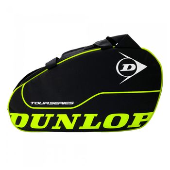 Paletero Dunlop Tour Intro Blk/yellow 10316683 Ofp