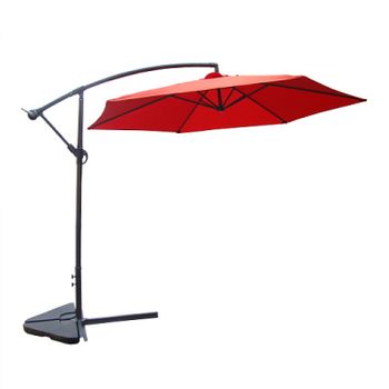 Parasol Excéntrico Ø 300 Cm Terracota Porticcio