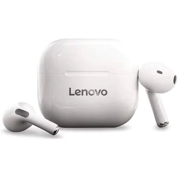 Lenovo Lp40 Auriculares Inalámbricos , Cascos Bluetooth, Control Táctil, Blanco Nuevo - Envío 24h!!