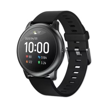 Haylou Ls05 Smartwatch,reloj Inteligente Pulsómetro,calorías,cronómetro, 12 Modos Deportivos Monitorización De Ritmo Bluetooth 5.0 Frecuencia Cardíaca Y Acelerómetro ---( Seminuevo )--- ( Solo En Idioma Ingles )