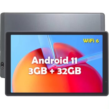 Tablet Cwowdefu Tab 10" F20w ,wifi 6 Android 11 - 3gb Ram 32gb Gris , Nueva Caja Abierta - Envío 24h!!