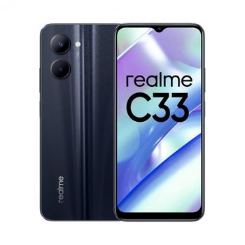 Teléfono Realme C33 Rmx3624 4gb + 64gb Color Negro. Seminuevo - Envío 24h!!
