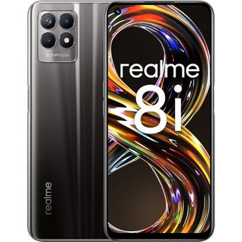 Realme 8i Rmx3151 4gb + 128gb Color Negro. Libre Reacondicionado Seminuevo - Envío 24h!!