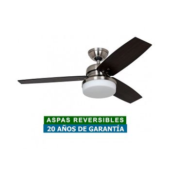 Ventilador de techo CasaFan 313267 Macau. Aspas Nogal/ bronze