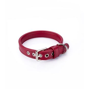 Collar Vegano Para Perros Cher Rojo Pamppy 50 Cm