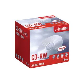 Imation - Cd-rw 1x-4x 700mb (10)