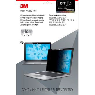 3m Filtro De Privacidad De Para Ordenadores Personales Con Pantalla Panorámica Edge-to-edge De 13,3"