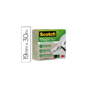 Cinta Adhesiva Scotch-magic C-900 30 Mt X 19 Mm