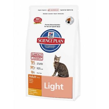 Hill's Science Plan Feline Adult Light Con Pollo  - Saco De 5 Kg