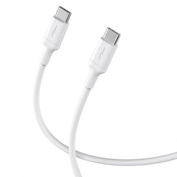 Cable De Carga 100cm Usb-a - Ios Con Certificado Mfi Lekus Compatible Con Pc Apple Mac Mini (2018) - Blanco