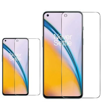 Kit 2 Vidros Temperados Ceramicglass Full Cover Para Oneplus Nord 2 5g - Transparente/preto