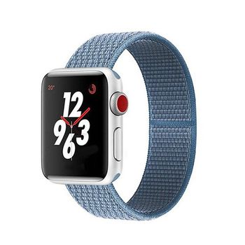 Bracelete Nylonsense Para Apple Watch Series 9 Aluminum - 41mm - Azul