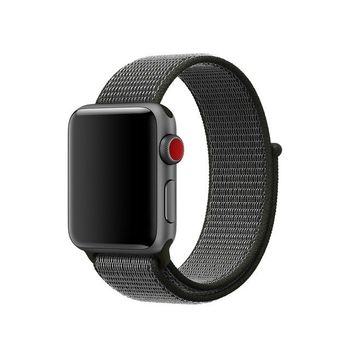 Bracelete Nylonsense Para Apple Watch Series 9 Aluminum - 41mm - Preto