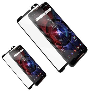 Kit 2 Cristal Templado Gorilasglass Gift4me Compatible Con Movil Asus Rog Phone 7 - Transparente/negro