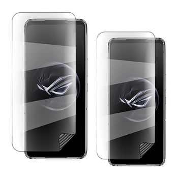 Kit 2 Película Protectora De Hidrogel Delantera Gift4me Compatible Con Movil Asus Rog Phone 7 Ultimate - Transparente