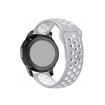 Correa Deportiva Gift4me Compatible Con Reloj Garmin Venu 3 - Gris Blanco