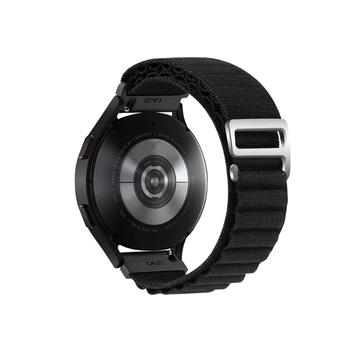 Correa De Nylon Alpine S (muñeca De 130 Mm A 160 Mm) Gift4me Compatible Con Reloj Garmin Venu 3 - Negro