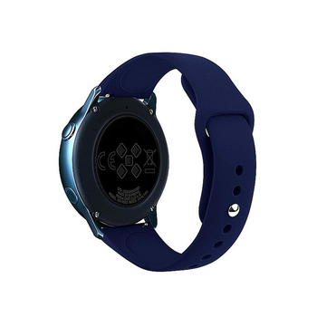 Correa Silicona Liquida Gift4me Compatible Con Reloj Garmin Forerunner 265 - Azul Oscuro