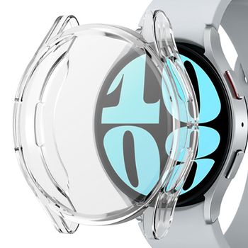 Capa De Proteção 360 Para Samsung Galaxy Watch6 40mm Bluetooth - Transparente