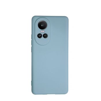 Capa Silicone Líquido Phonecare Para Oppo Reno 10 Pro - Azul Claro