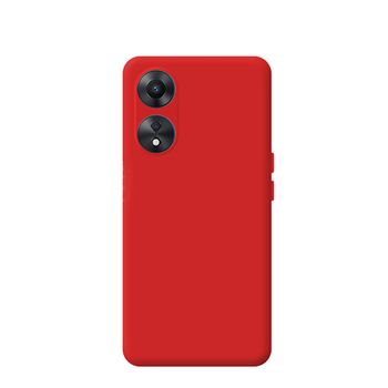 Capa Silicone Líquido Phonecare Para Oppo A58 4g - Vermelho