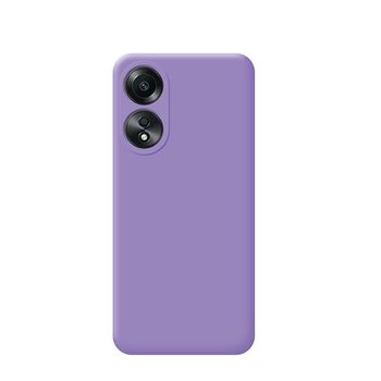 Capa Silicone Líquido Phonecare Para Oppo A58 4g - Roxo