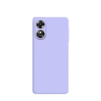 Capa Silicone Líquido Phonecare Para Oppo A17 - Roxo