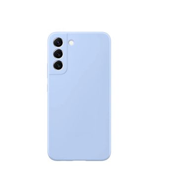 Capa Silicone Líquido Phonecare Para Samsung Galaxy S24 Plus + 5g - Azul Claro
