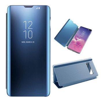 Funda Tipo Libro Inteligente Gift4me Compatible Con Movil Samsung Galaxy S10 - Azul